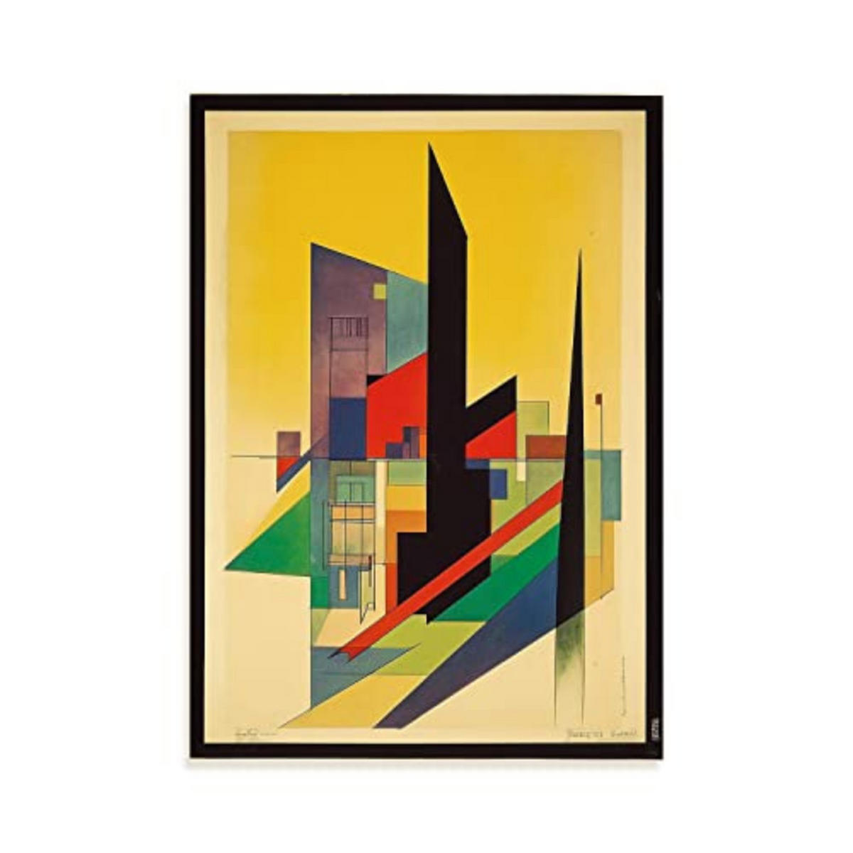 POSTER Bauhaus A3 Rahmenlos - Klar, Papier (29.7/5/42cm) - Nacnic