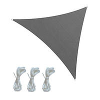 SONNENSEGEL Grau 300/300/1 cm - Grau, Kunststoff (300/300cm) - Mobili Rebecca