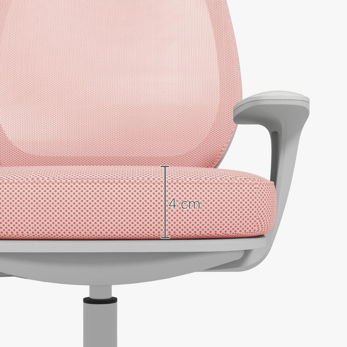 DREHSTÜHLE ergonomisch Drehfunktion höhenverstellbar Rosa - Pink, Metall (48/94.5/55cm) - SHOPENTRA