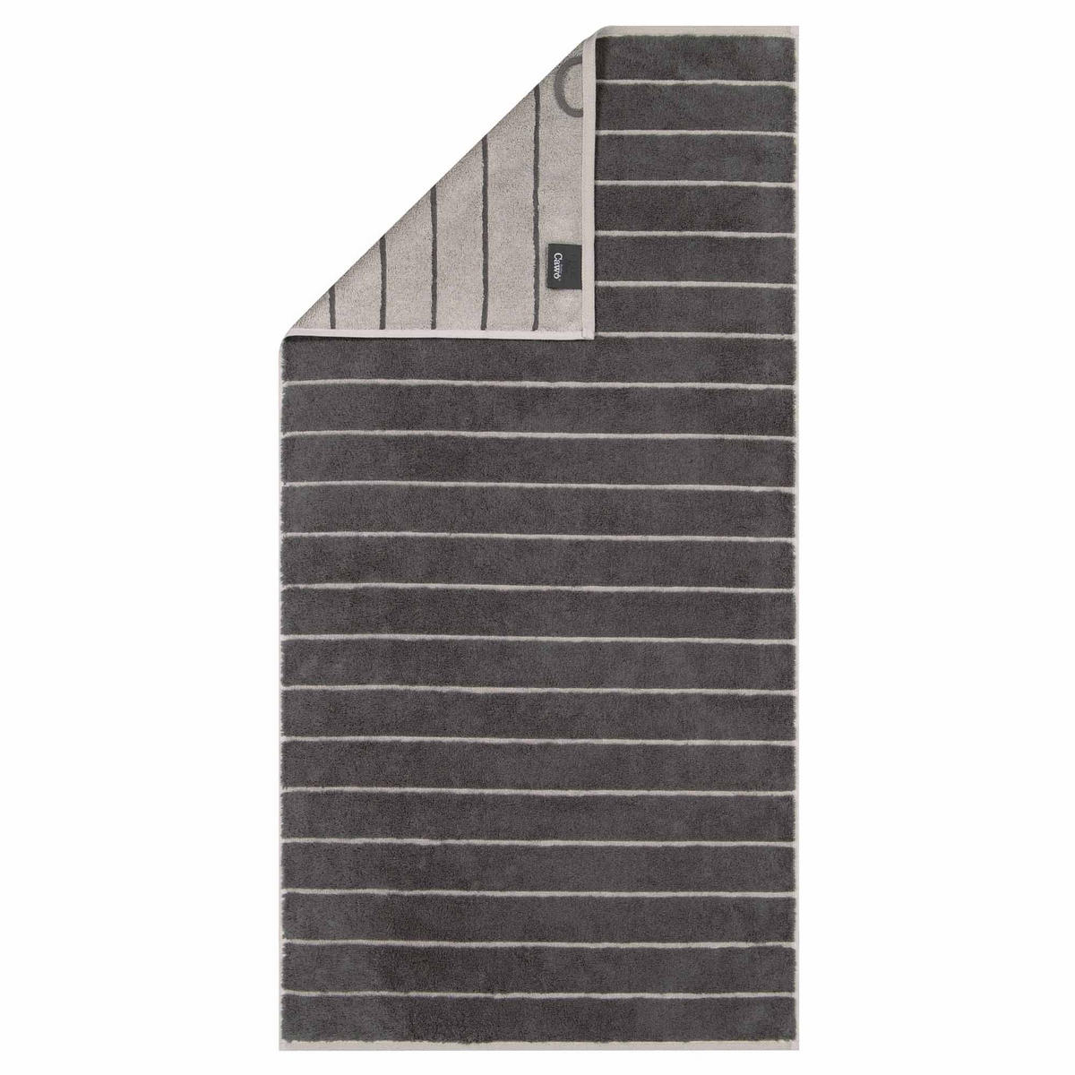 HANDTUCH Unisex Balance Anthrazit Baumwolle 10er Pack - Anthrazit, Textil (60/120cm) - Cawoe