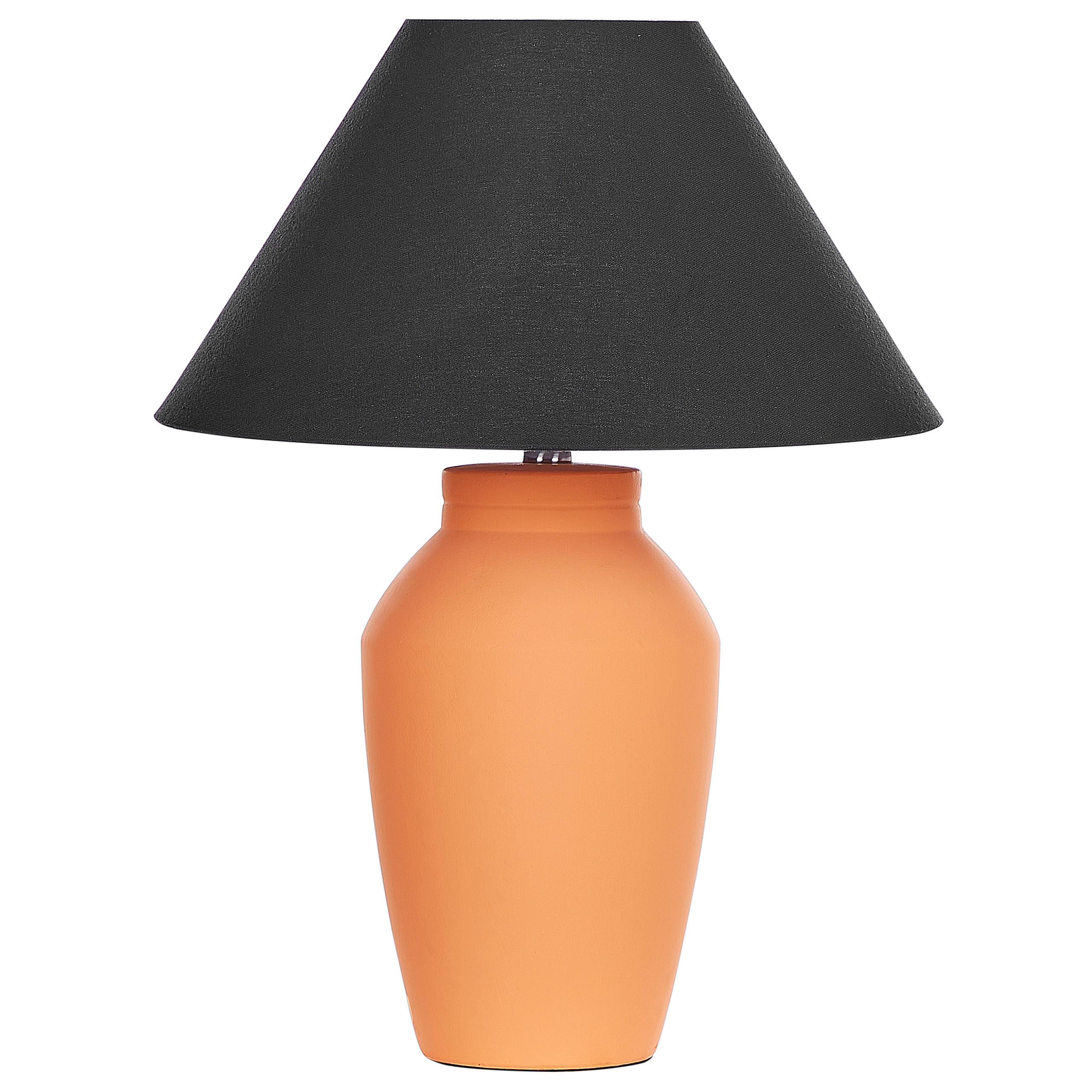 TISCHLAMPE Rodeiro 40/40/52 cm - Orange, Keramik (40/40/52cm) - Beliani