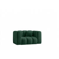 KŘESLO Modulární, Moderní Design, Sametová Látka Riviera, Zelené, GRAND - zelená barva, dřevo (137/70/89cm) - Kaiser Möbel