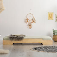 POSTEL 90/200 Cyrielle Přírodní dřevo - hnědá, dřevo (90/200cm) - Petits-meubles