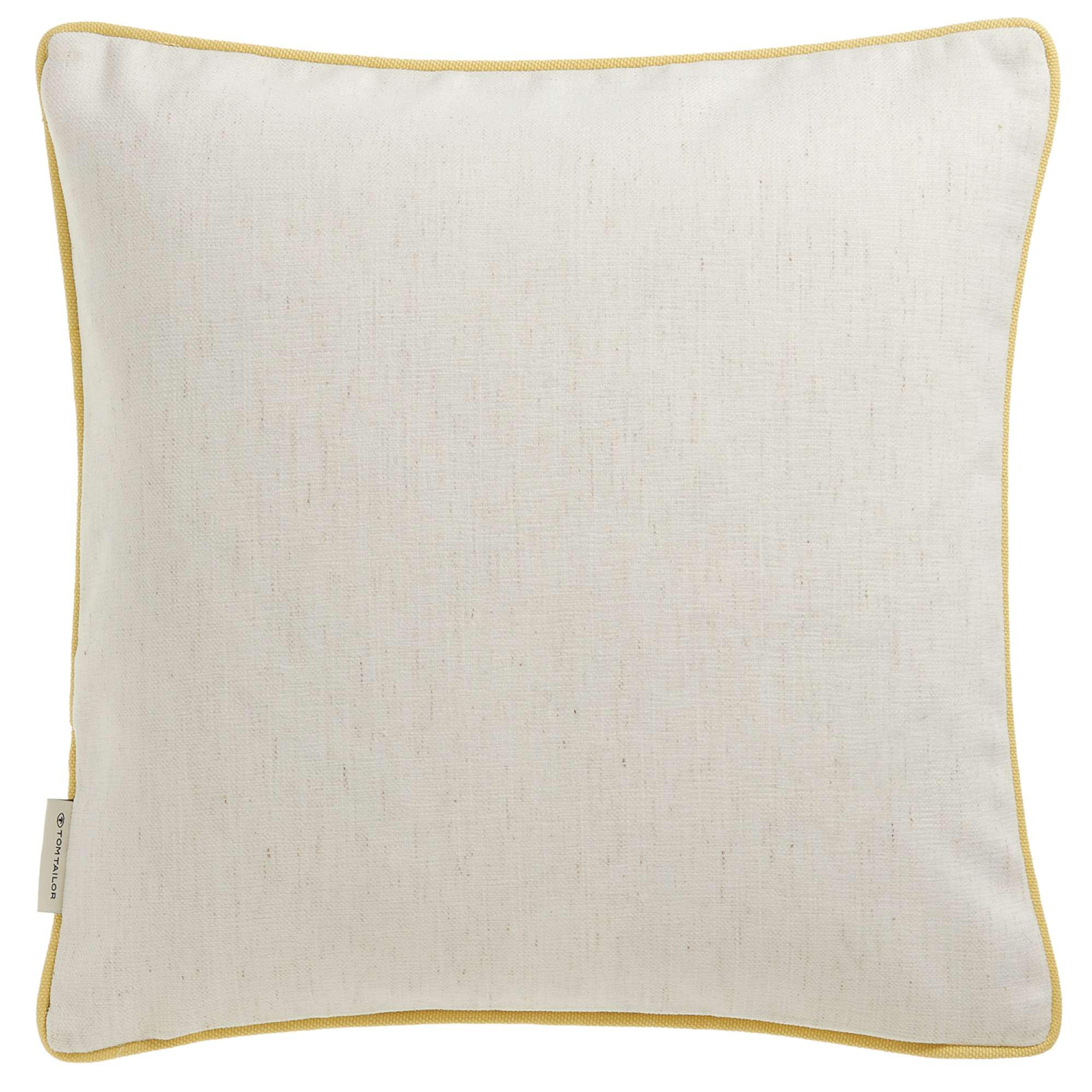 ZIERKISSENHÜLLE LEMONS - Gelb, Textil (38/38cm) - Tom Tailor