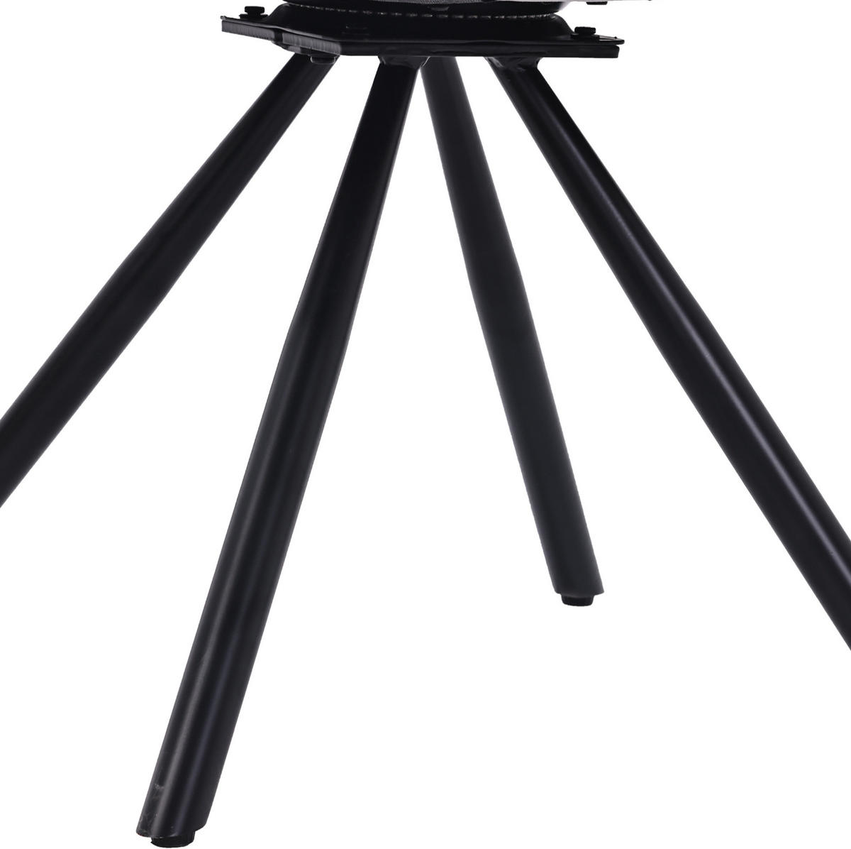 ESSZIMMERSTUHL 6er-Set drehbar Samt Grau - Grau, Metall (54/72/59.2cm) - Meubliv