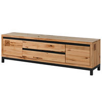 TV-BOARD Kernbuche 190x40x56 natur geölt VILLANDERS #153 - Naturfarben, Holz (190/56/40cm) - Massivmoebel24