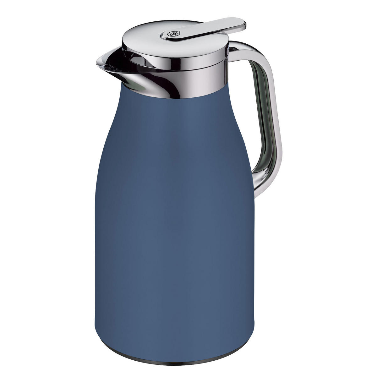 ISOLIERKANNE SKYLINE deep water mat 1 L - Silberfarben, Metall (1L) - Alfi