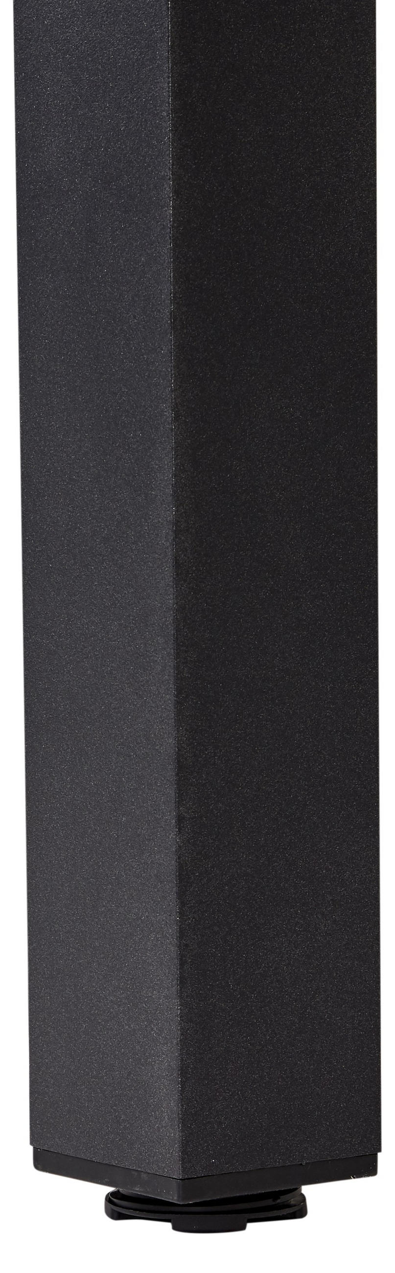 GARTENTISCH Schwarz - Schwarz, Holzwerkstoff (100/275/76cm) - ebuy24
