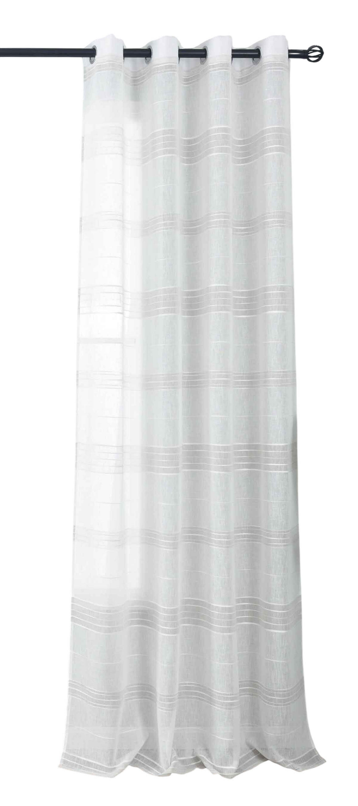 VORHANG »Frankfurt« HxB 245x140 cm Taupe - Taupe, Textil (140/245cm) - Gardinenbox