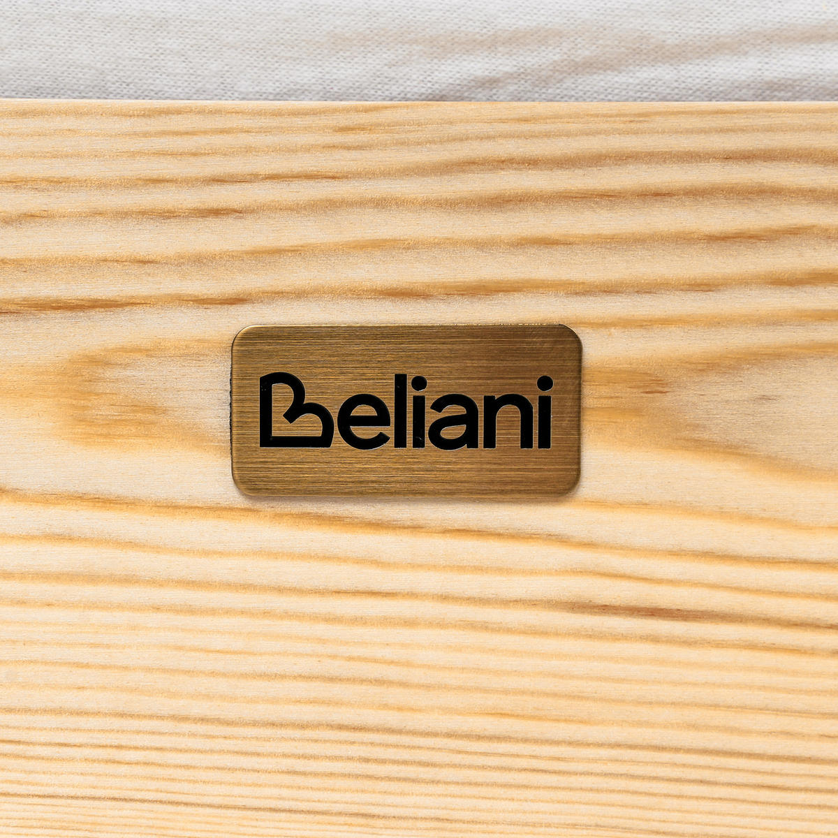 KINDERBETT 90x200 cm Heller Holzfarbton Devay - Hellbraun, Holz (90/200cm) - Beliani