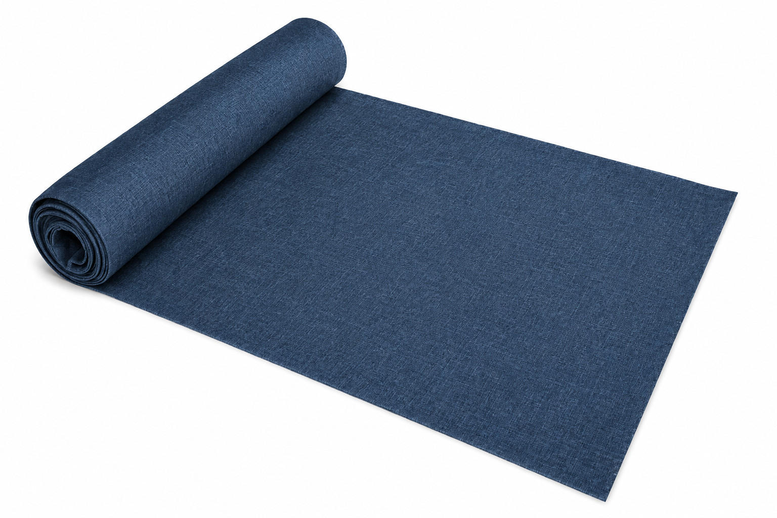 TISCHLÄUFER 40/100 cm Blau Leinenoptik - Blau, Textil (40/100cm) - TiborTex