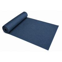 TISCHLÄUFER 40/100 cm Blau Leinenoptik - Blau, Textil (40/100cm) - TiborTex