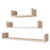 WANDREGAL Trio 004 - Sonoma Eiche, Holzwerkstoff (80/11/18cm) - MIRJAN24