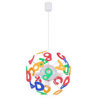 LED KINDERDECKENLEUCHTE LURRA Bunt - Multicolor, Kunststoff (35/35/120cm) - Globo Lighting