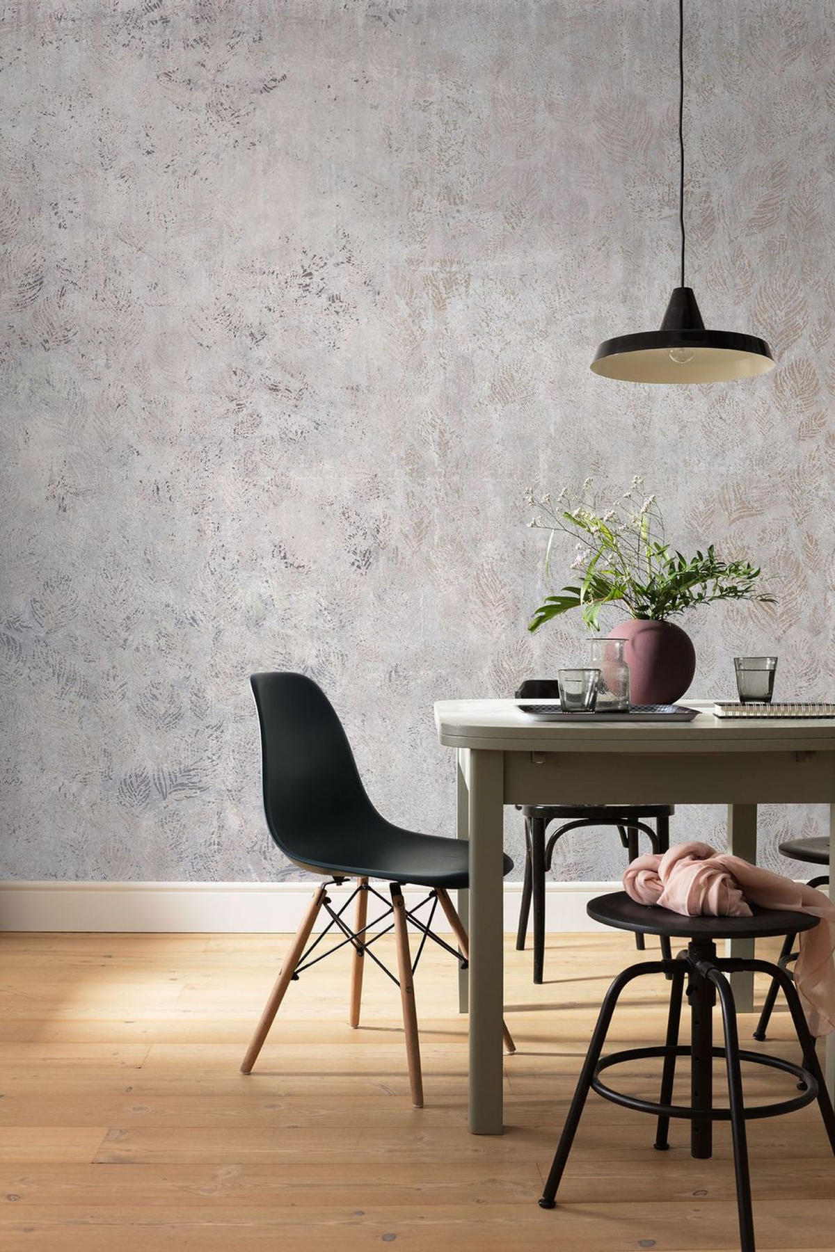 FOTOTAPETE Betonoptik 400 x 280 cm - Grau, Papier (400/280cm) - Sanders & Sanders
