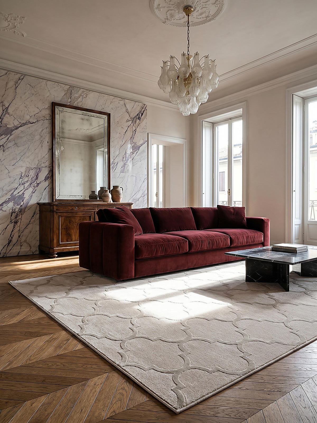 KURZFLORTEPPICH Orientalisch ERESMA Polyester Beige 120 x 170 cm - Beige, Textil (120/170cm) - KADIMA DESIGN