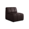 SOFAELEMENT Kunstleder Violett - Pflaume/Schwarz, Holzwerkstoff/Kunststoff (75/77/90cm) - Makamii