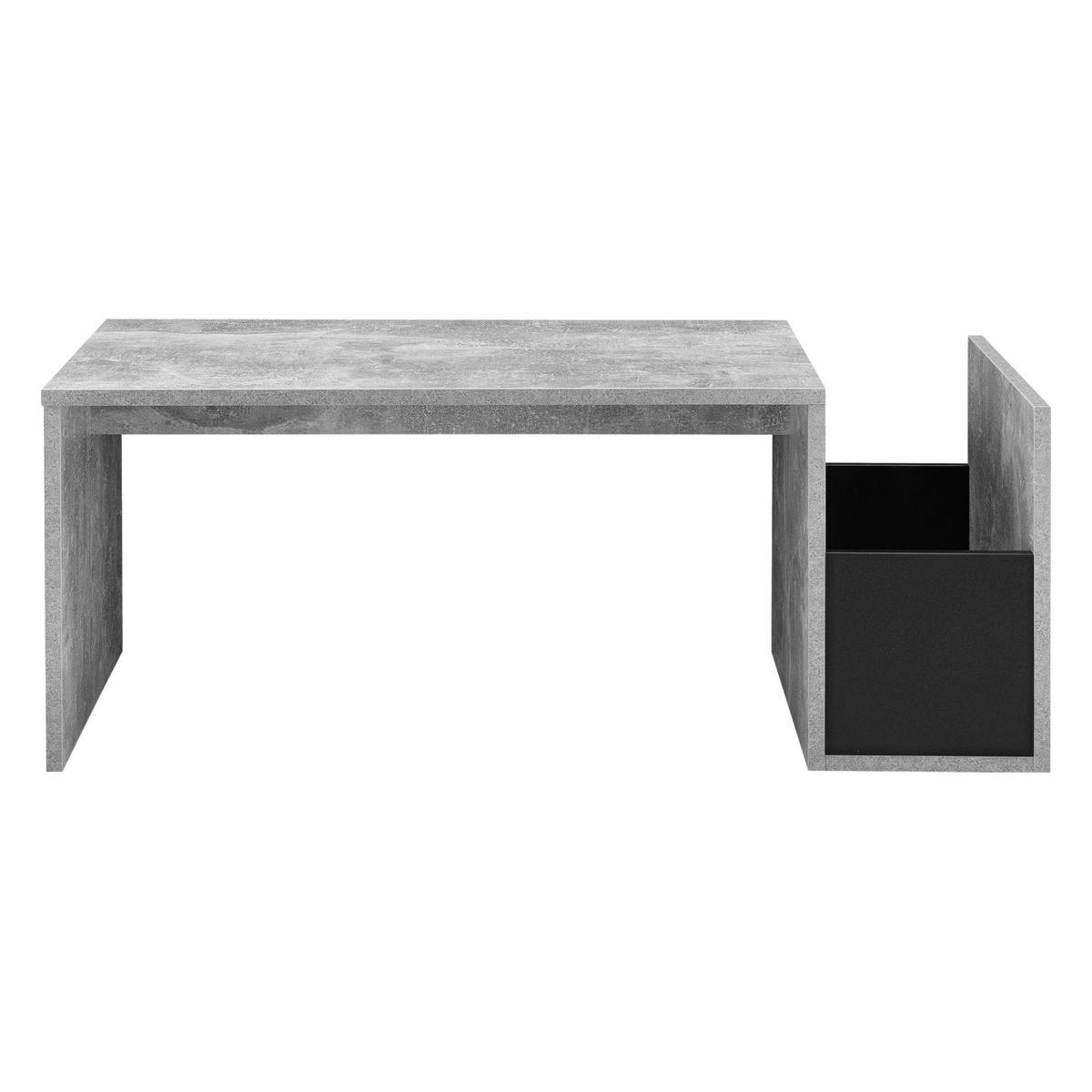 COUCHTISCH Bollnäs 90/45/35 - Grau, Holzwerkstoff (45/90/35cm) - [en.casa]