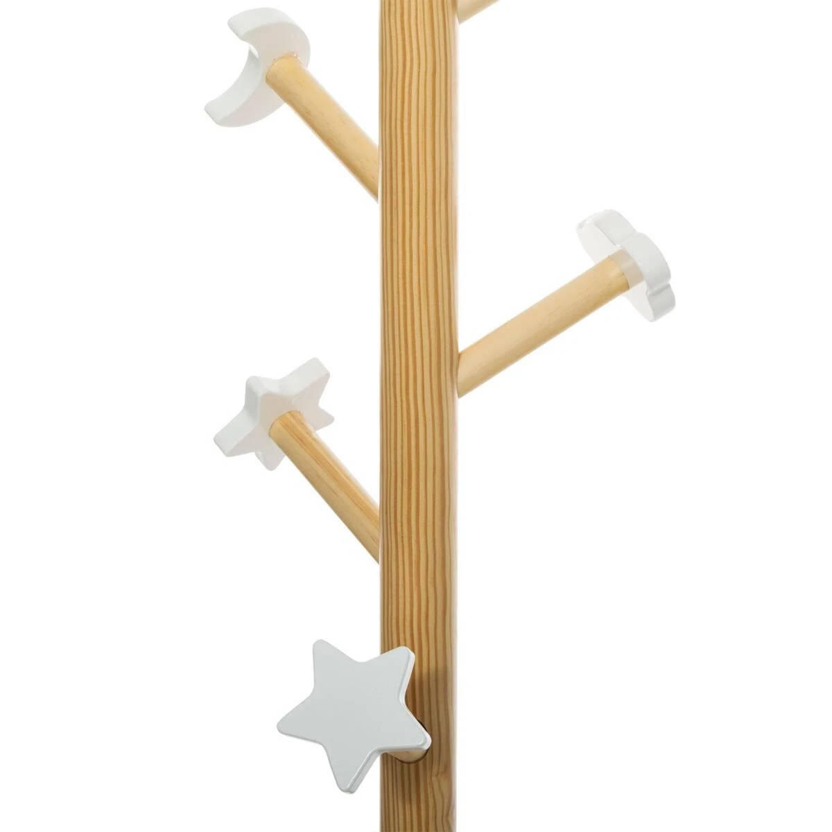 KINDERKLEIDERSTÄNDER 135,5 cm - Weiß, Holzwerkstoff (35/135.5/35cm) - Atmosphera for kids