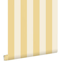 TAPETE Streifen 0.53 x 10.05 m - Gelb, Papier (53/0.1cm) - ESTAhome