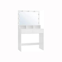 SCHMINKTISCH - Weiß, Holzwerkstoff (40/140/80cm) - Hansiro