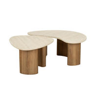 COUCHTISCH Romano Beige 44/88/36 cm 2er-Set - Beige, Keramik (44/88/36cm) - Hoyz Collection