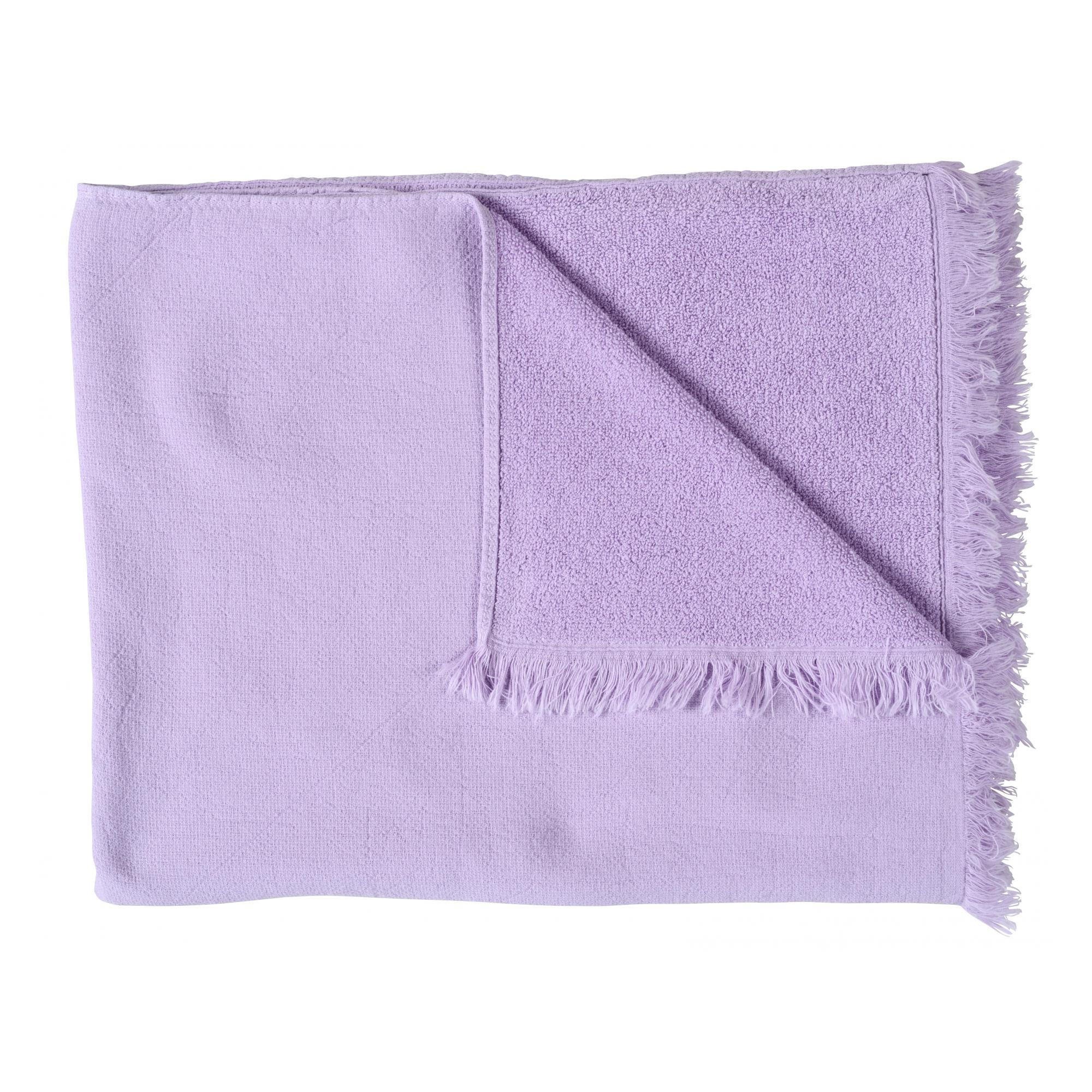 XXXLutz Maxi-Badetuch Flieder 100x160 cm