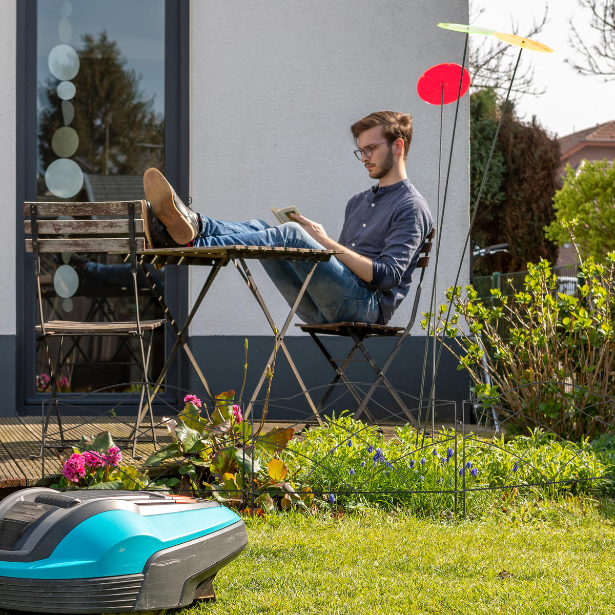 6XBEETZAUN - Schwarz, Metall (61/46/1cm) - Relaxdays