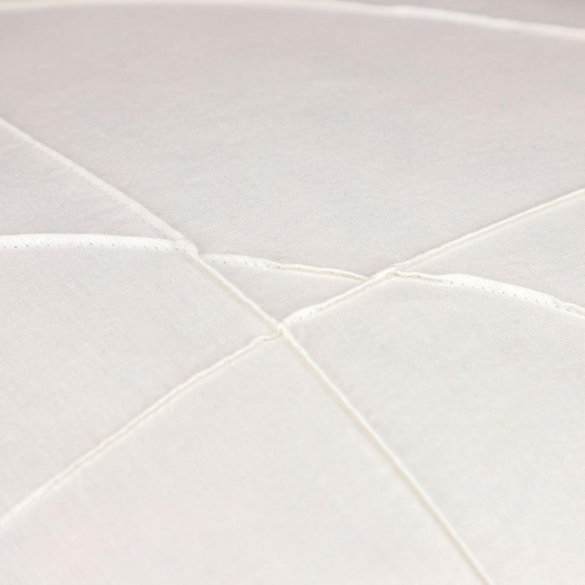 ZIERKISSENHÜLLE PLEAT - Weiß, Textil (45/45cm) - Schöner Wohnen
