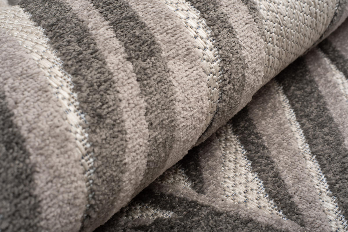 TEPPICH PATIO Grau 200/300 cm - Grau, Kunststoff (200/300cm) - Tapiso