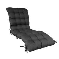 LIEGESTUHLAUFLAGE 157x57 cm Anthrazit - Anthrazit, Textil (57/10/157cm) - QUICK STAR