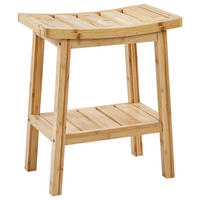 BEISTELLTISCH Bambus Hellbraun Tremont - Braun, Holz (45/39/45cm) - Beliani