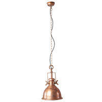 HÄNGELEUCHTE INDUSTRIAL Metall Kupfer 45 cm - Kupferfarben, Metall (29/29/45cm) - riess-ambiente