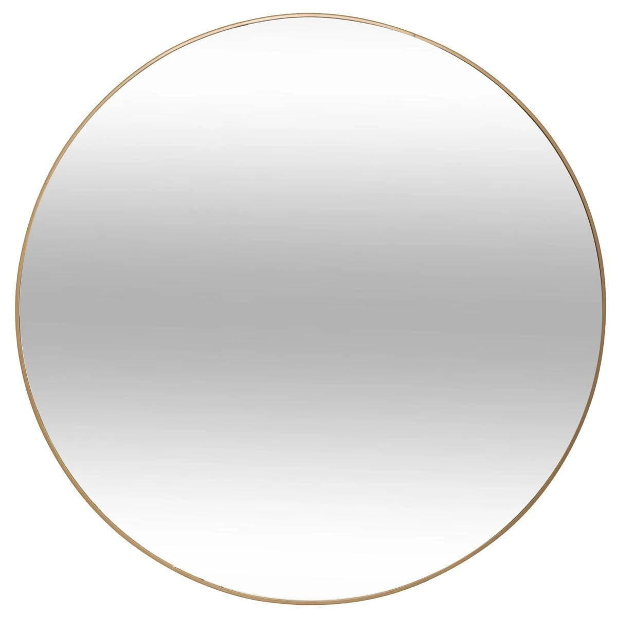 SPIEGEL golden Alice 76/76/1,2 cm - Goldfarben, Glas (76/1.2/76cm) - Atmosphera Createur d´interieur