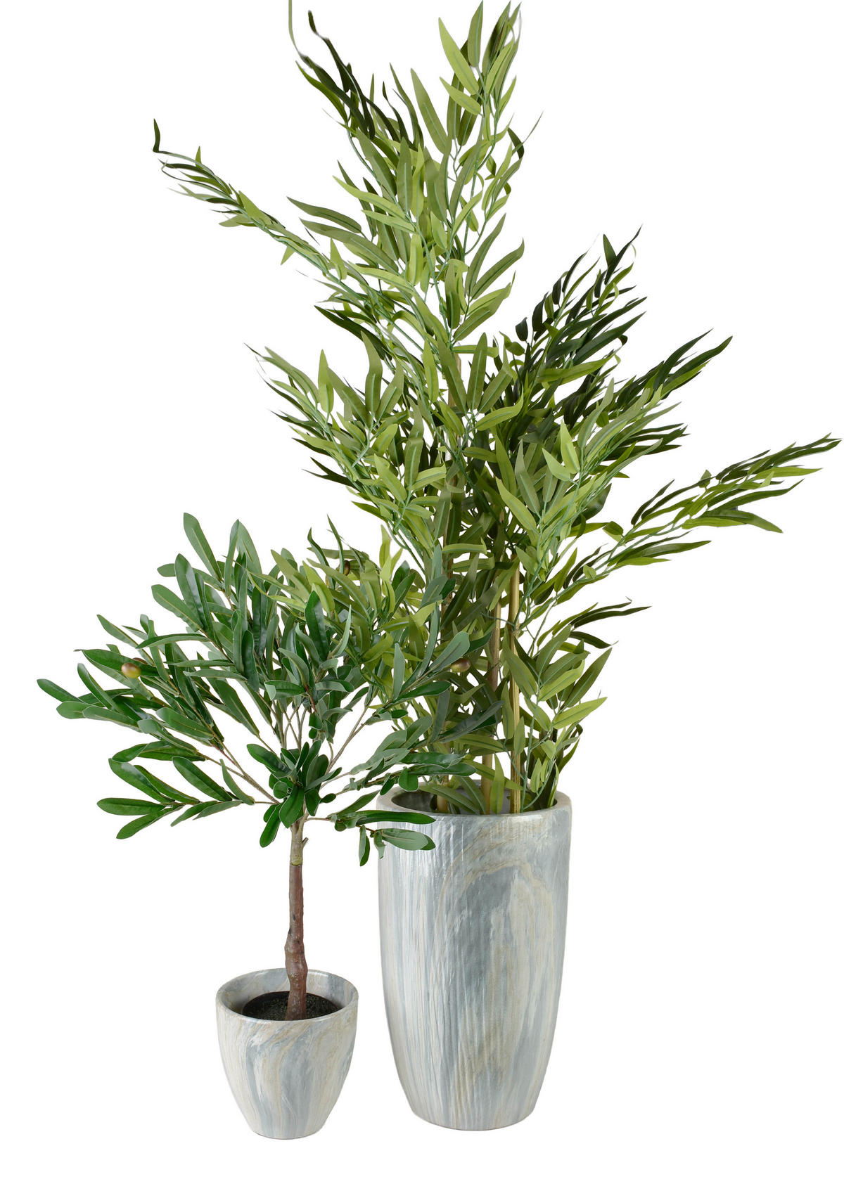 KUNSTBLUME Viridis Grün 15x14x130 cm Kunststoff - Grün, Kunststoff (130cm) - Mondex