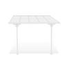 PERGOLA / CARPORT Kleo Weiß 3m x 3m - Weiß, Metall (313/270/300cm) - Cazeboo