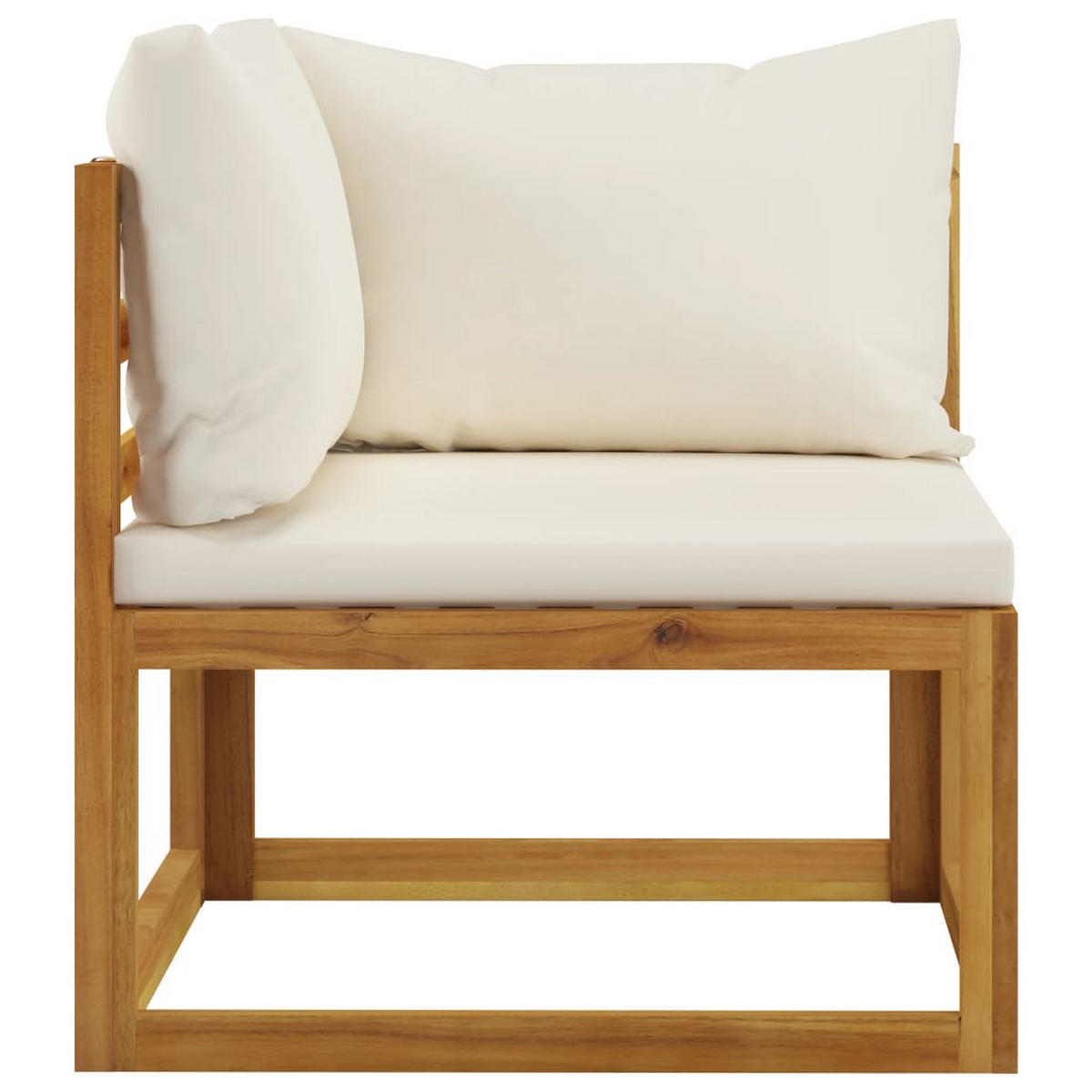 GARTENSET Reidhead 12-teilig - Creme, Holzwerkstoff - Nettlife