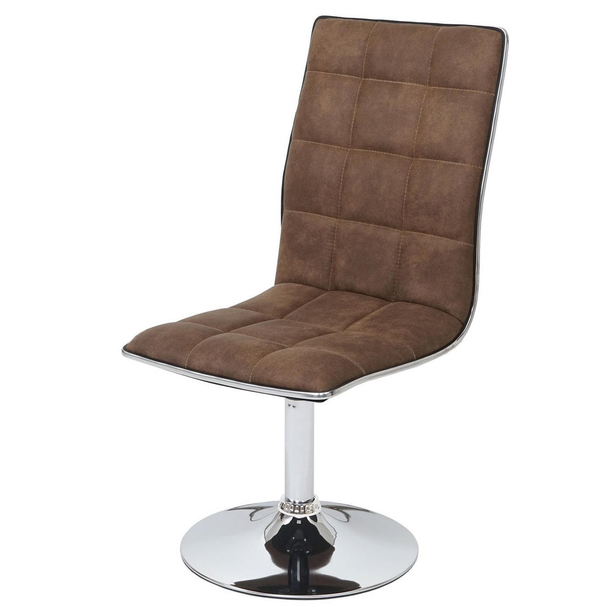 ESSZIMMERSTUHL Braun 2er-Set - Braun, Textil (43/103/54cm) - MCW