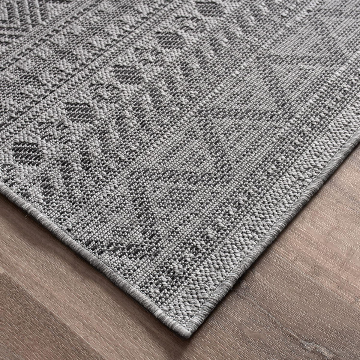 OUTDOORTEPPICH Anthrazit 240 x 340 cm - Anthrazit, Kunststoff (240/340cm) - TT Home