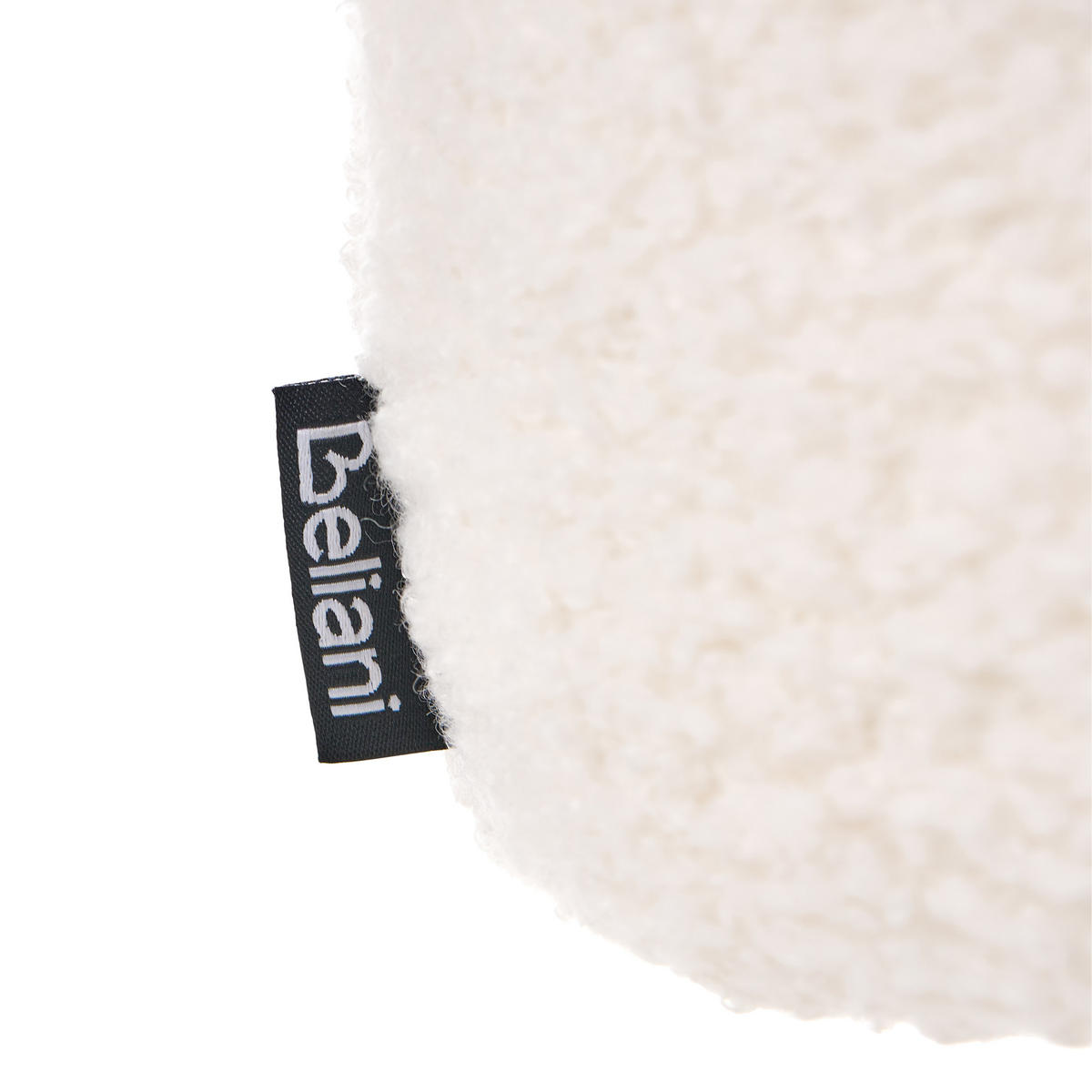 BARSTUHL 2er-Set Bouclé Cremeweiß Sanilac - Weiß, Textil (53/94/51cm) - Beliani