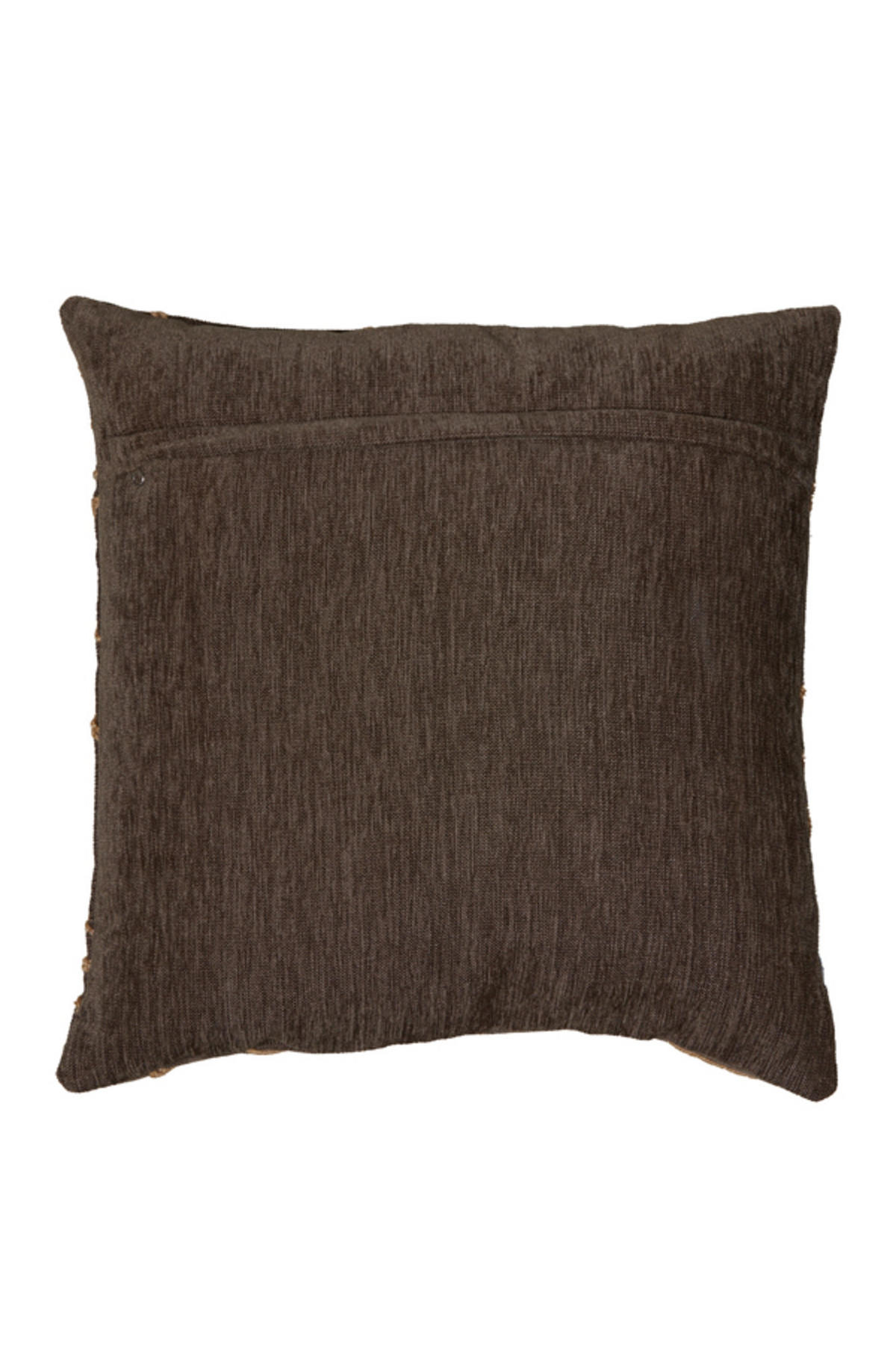 DEKOKISSEN Castro Braun 45/45/10 cm - Braun, Textil (45/45cm) - Light & Living