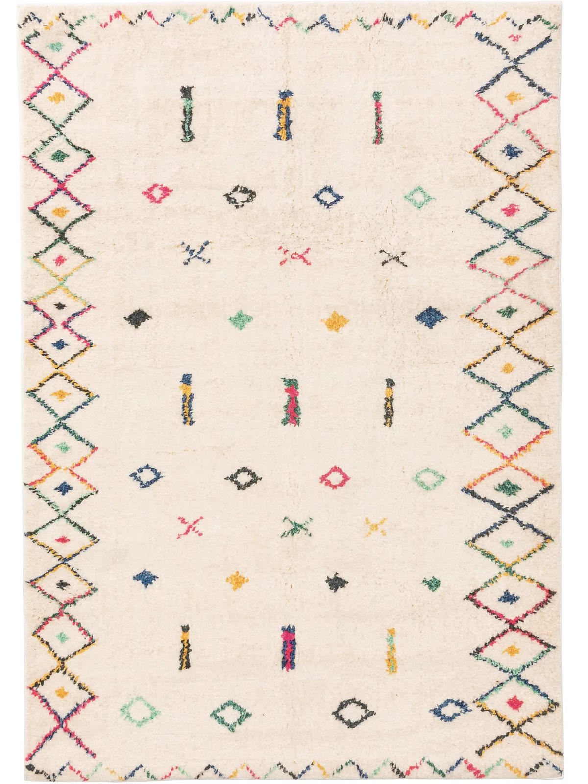 TEPPICH Mara Multicolor 200x300 cm - Multicolor, Kunststoff/Textil (200/300cm) - benuta Pop