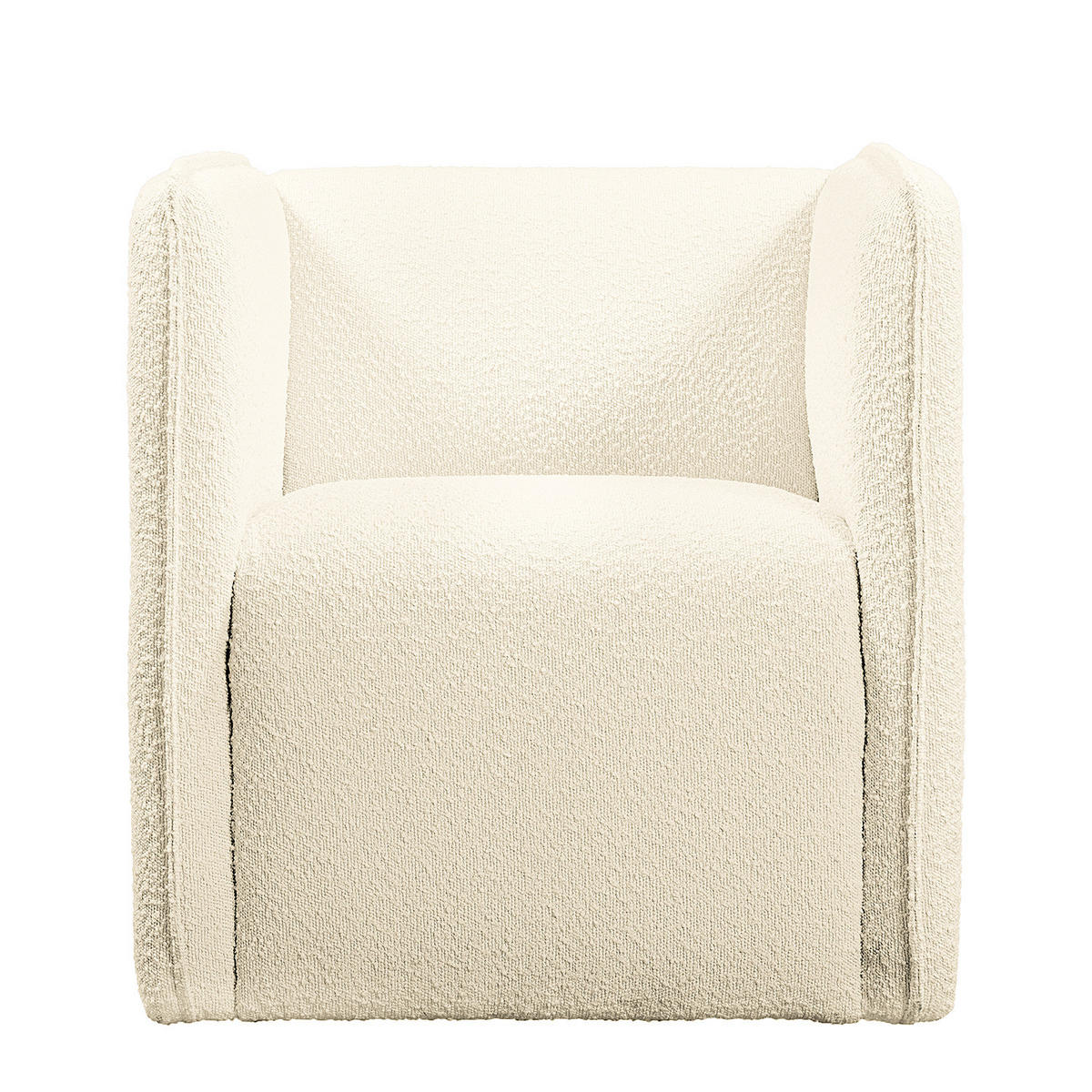 SESSEL - Creme, Kunststoff/Textil (72/82/77cm) - home24