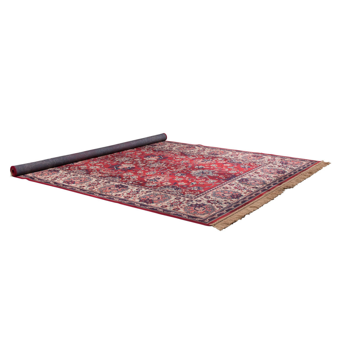 TEPPICH Bid 200x300 cm Rot - Rot, Textil (300/200cm) - Dutchbone