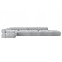 ECKSOFA modulares Sofa Felto-L3 - 475x190x70 cm Grau Cord - Grau, Holzwerkstoff/Textil (475/190cm) - ALTDECOR