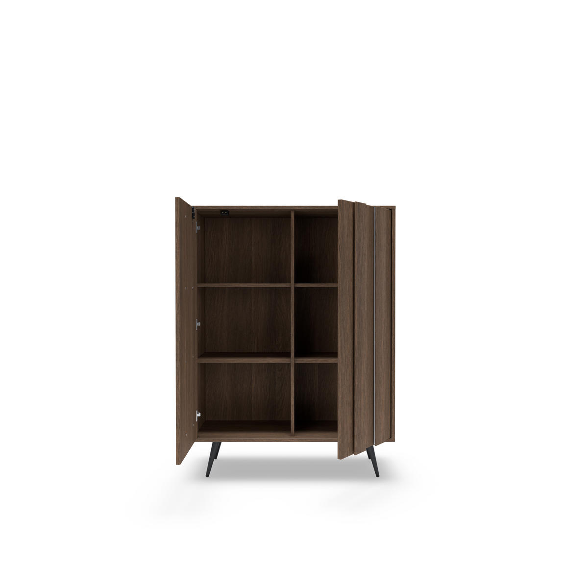 KOMMODE: Dunin-Eiche, 93,5 x 125,6 x 40 cm - Eichefarben, Holzwerkstoff (93.5/125.6/40cm) - 3XE LIVING