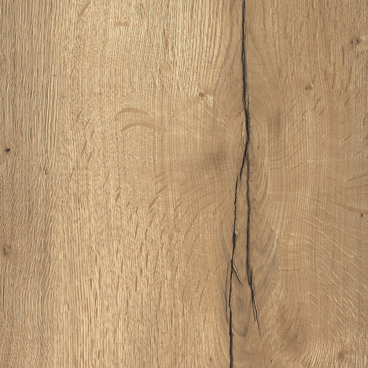 COUCHTISCH Stilo Halifax Eiche - Hellbraun/Schwarz, Holz/Metall (60/120/44cm) - S-Style Möbel