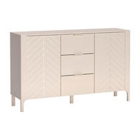 KOMMODE Malumi MM-1 153 x 95 x 40,5 cm Kaschmir - Kaschmir, Holzwerkstoff/Metall (153/95/40.5cm) - Koseto