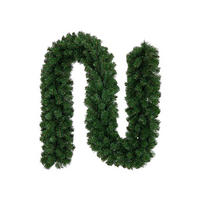 GIRLANDE Weihnachten künstlich undekoriert grün Narnia 270 cm - Naturfarben, Kunststoff (1cm) - LAALU