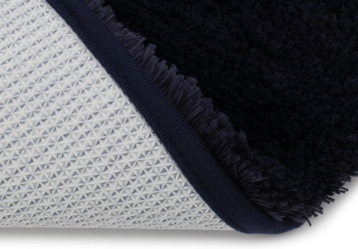 BADTEPPICH Deluxe GRAPHIT 70X120CM - Graphitfarben, Textil (120/70cm)